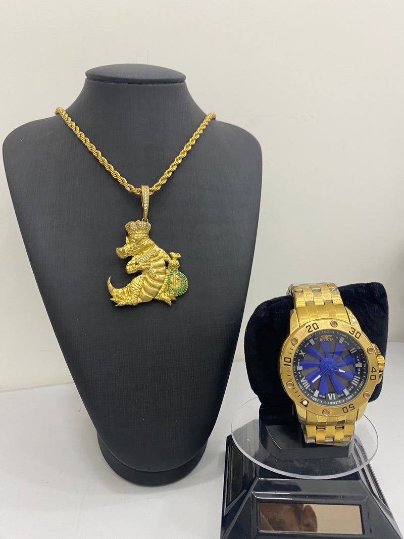 INVICTA SPEED WAAY + ELO BAIANO COM PIGENTE LACOSTE