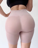 Short sem costura com levantamento de Glúteo de cintura alta