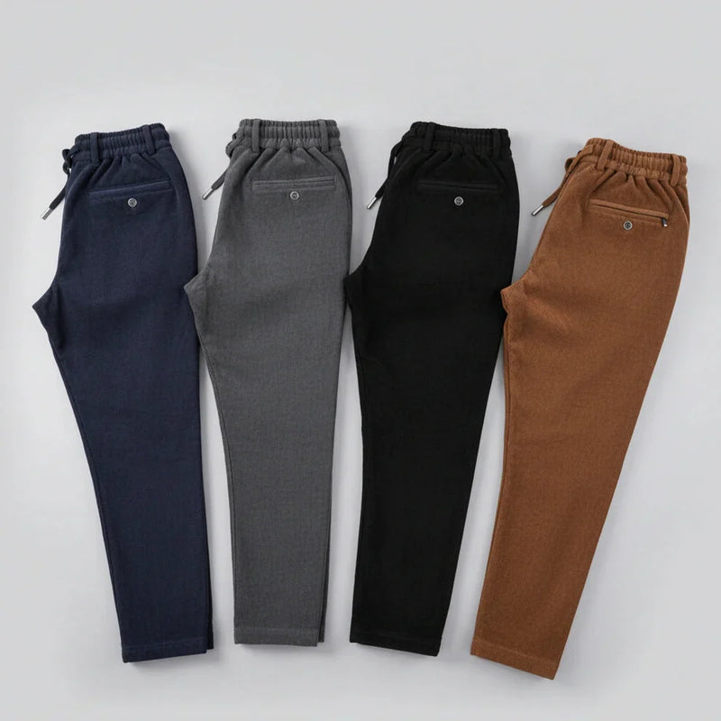 [Leve 4, Pague Só 2] Calça Valeno Masculina Térmica em Poliéster, Elastano e Algodão com Forro Fleece + BRINDES