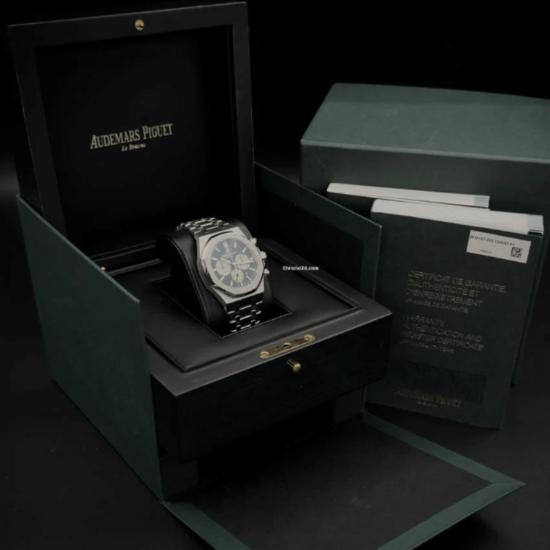 COMBO - 4 Relógios ROYAL OAK CHRONOGRAPH 41mm - Acompanha Caixa + Certificado do Original