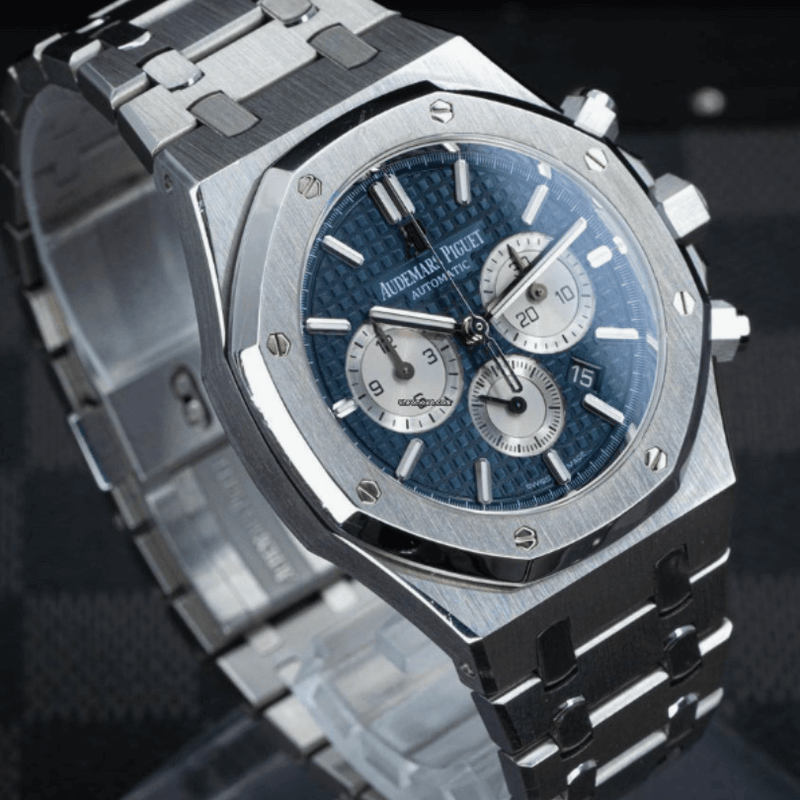 COMBO - 4 Relógios ROYAL OAK CHRONOGRAPH 41mm - Acompanha Caixa + Certificado do Original