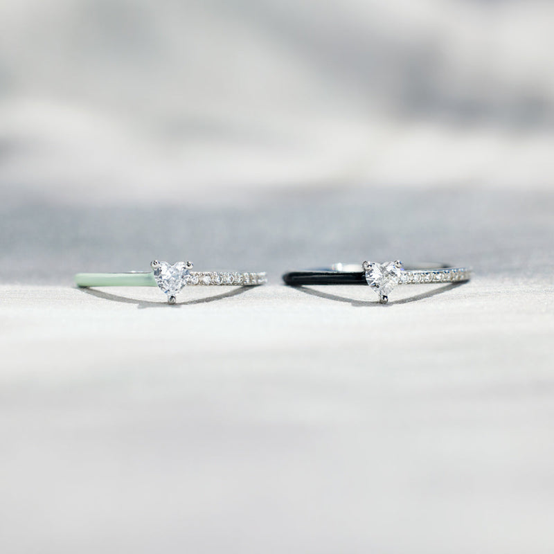 Anel Prata 925 com Zircônia - Minha Querida Filha ❤️