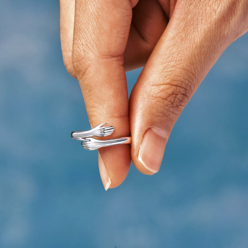 Anel do Abraço Ajustável - Compre 1 Leve 2 + Colar