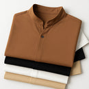 [Leve 4, Pague Só 2] Camisa Polo Casual Masculina Domirax em Seda Gelo, Poliéster e Viscose + BRINDES: 3 Bermudas e 1 Relógio