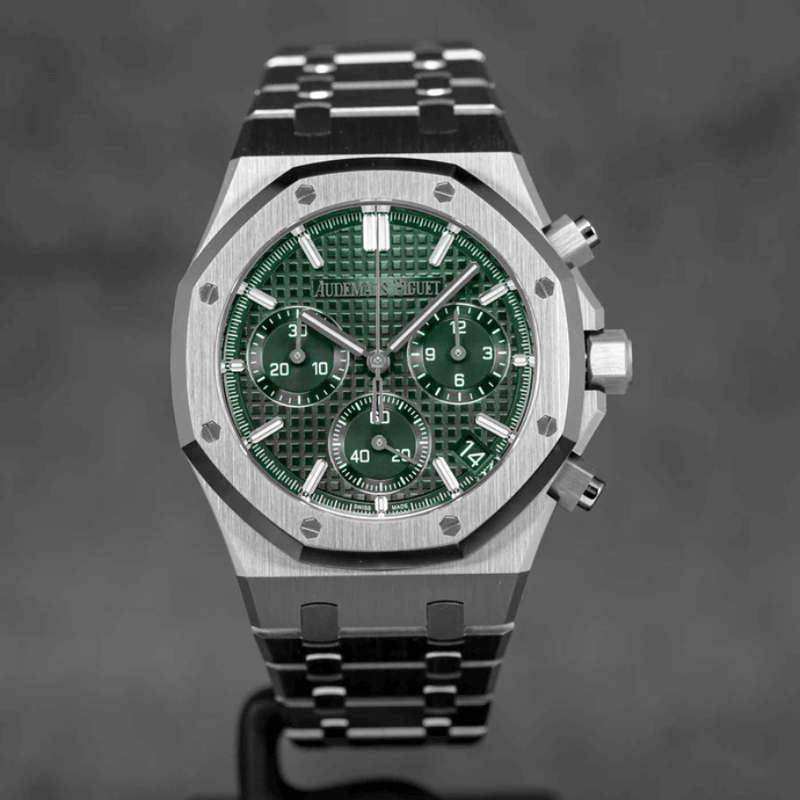 COMBO - 4 Relógios ROYAL OAK CHRONOGRAPH 41mm - Acompanha Caixa + Certificado do Original