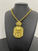 Corrente Elo Baiano 12mm + Pingente 00 - (MAIS VENDIDAS 🔥)