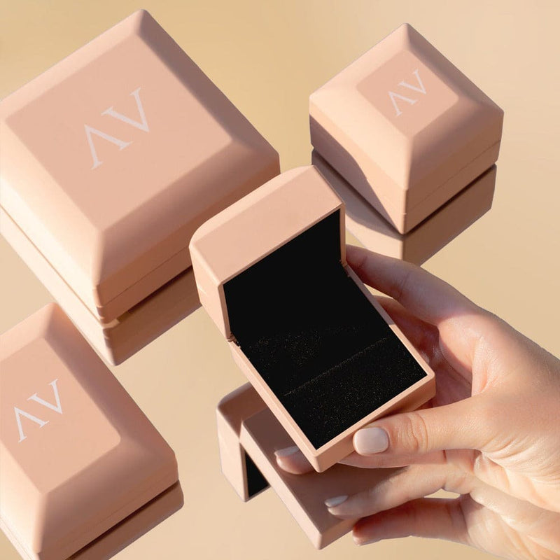 Anel Ondas do Mar: Conjunto de anel de 2 peças - prata esterlina S925 - Luxo e Exclusividade em suas mãos