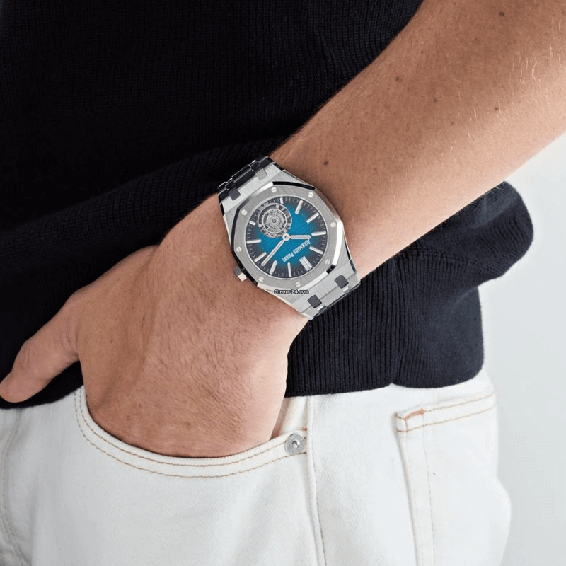 SÓ HOJE - 4 Relógios Relógio AP Royal Oak Limited Edition 41mm - Acompanha Caixa + Certificado do Original