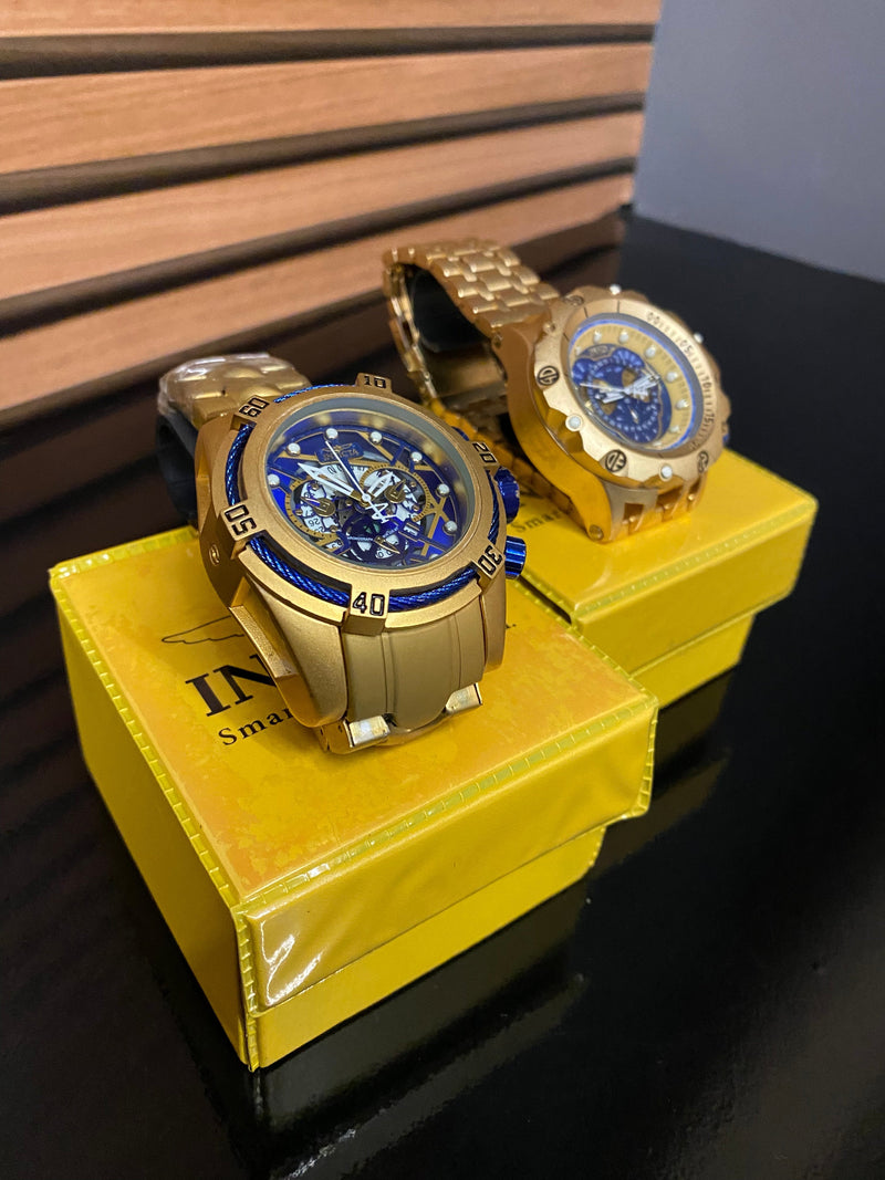 🔥 KIT DESTAQUE 💎 1 Invicta Zeus BOLT BANHADO + 1x HIBRID + BRINDES + FRETE GRÁTIS ✨