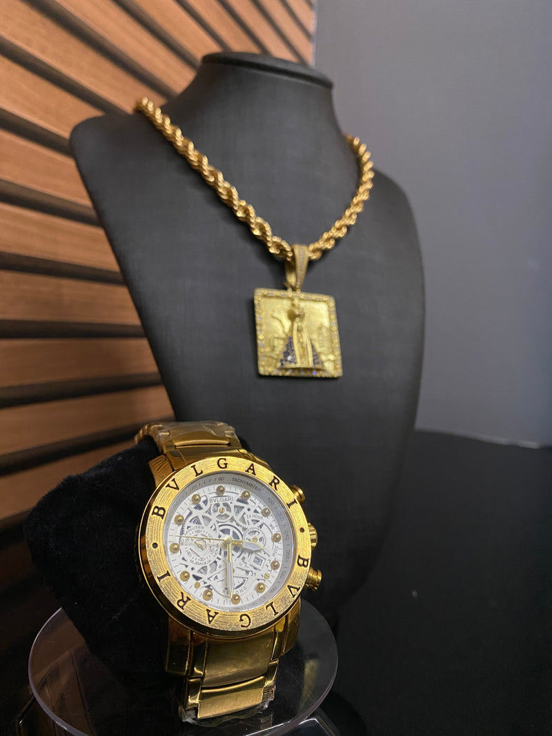 BVLGARI SKELETON + CORRENTE E PIGENTE DE BRIND 🔥