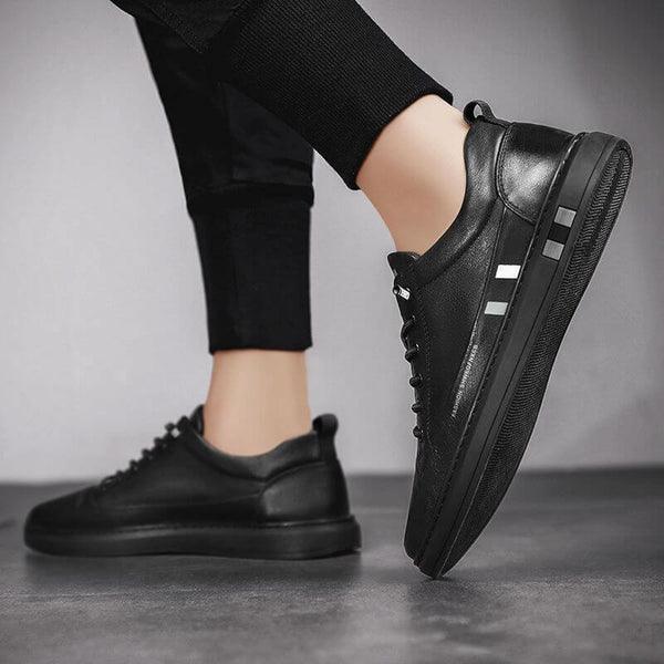 Tênis Masculino Flat - Couro Legítimo