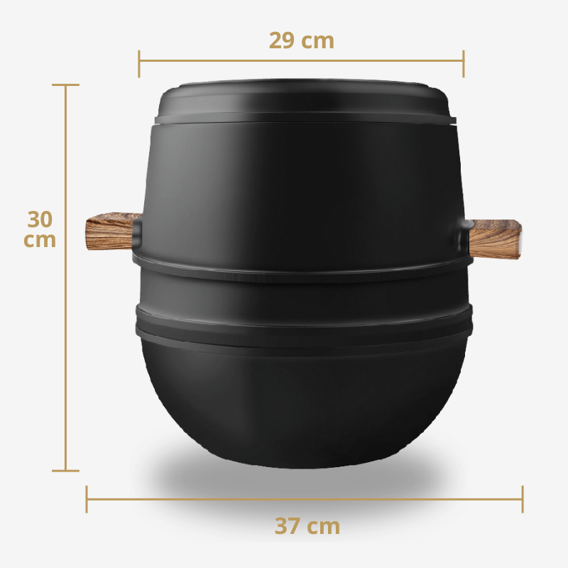 CookingTotem® | 10-Delige Opstapelbare Non-Stick Pannenset