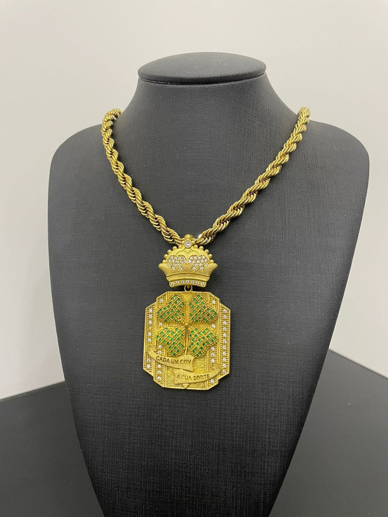 CORRENTE ELO + PIGENTE CADA UM COM SUA SORTE 🍀