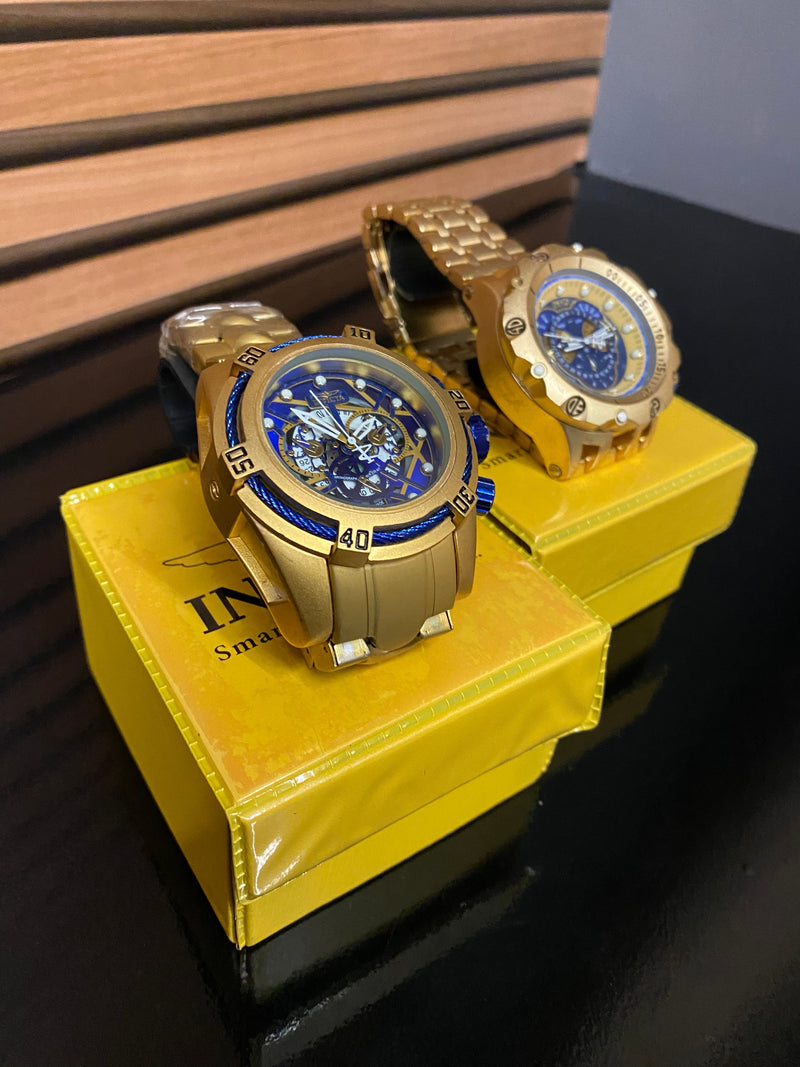 🔥 KIT DESTAQUE 💎 1 Invicta Zeus BOLT BANHADO + 1x HIBRID + BRINDES + FRETE GRÁTIS ✨