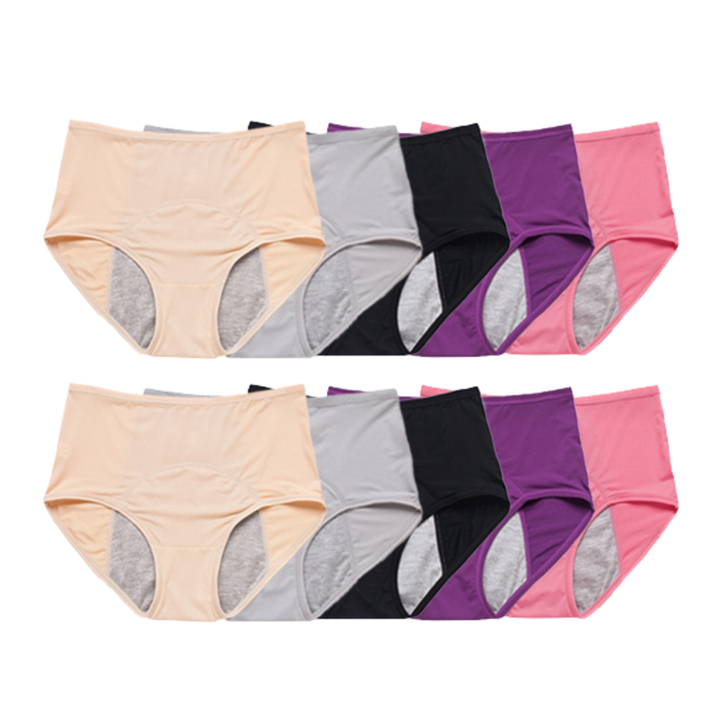 Calcinha Confort Antivazamento Para Incontinência Urinária - Kit Promocional 10 Unidades