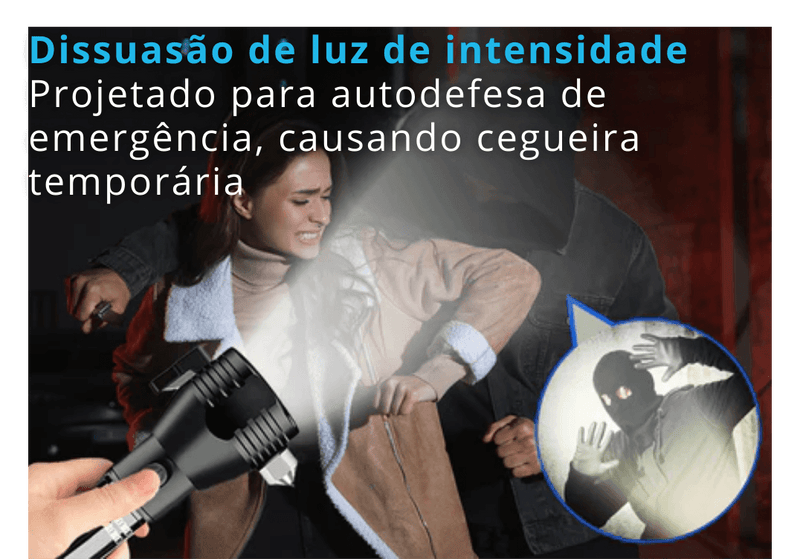 GFOUK™ GPS Aurora Flame Flashlight