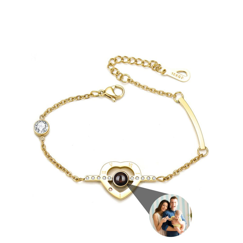 Pulseira Eternal Love Personalizável Feminina Prata 925