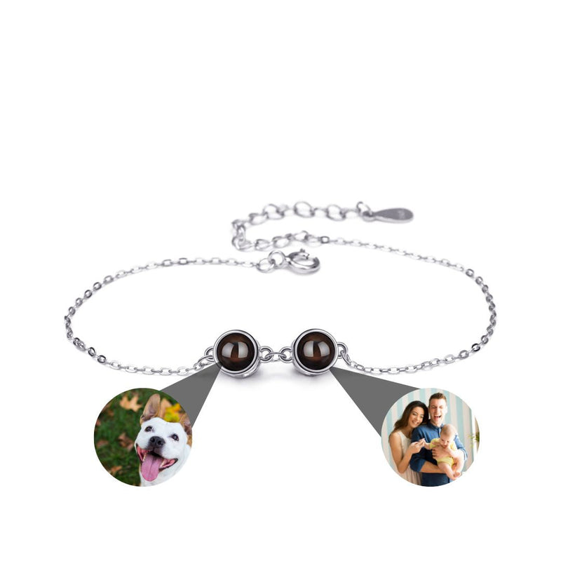 Pulseira Dual Love Personalizável Feminina Prata 925