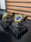 🔥 KIT DESTAQUE 💎 1 INVICTA HIBRID Folheado + 1x BVLGARI+ FRETE GRÁTIS ✨