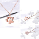 Colar Patinha Pet em Prata 925