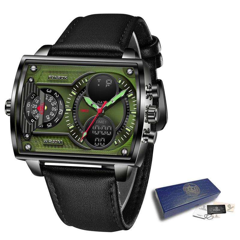 Relógio Lige Masculino Retangular Quartzo - 4571