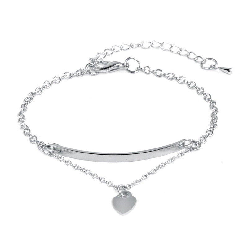 Pulseira Feminina Heart - 6584