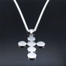 Colar São Bento Masculino Prata