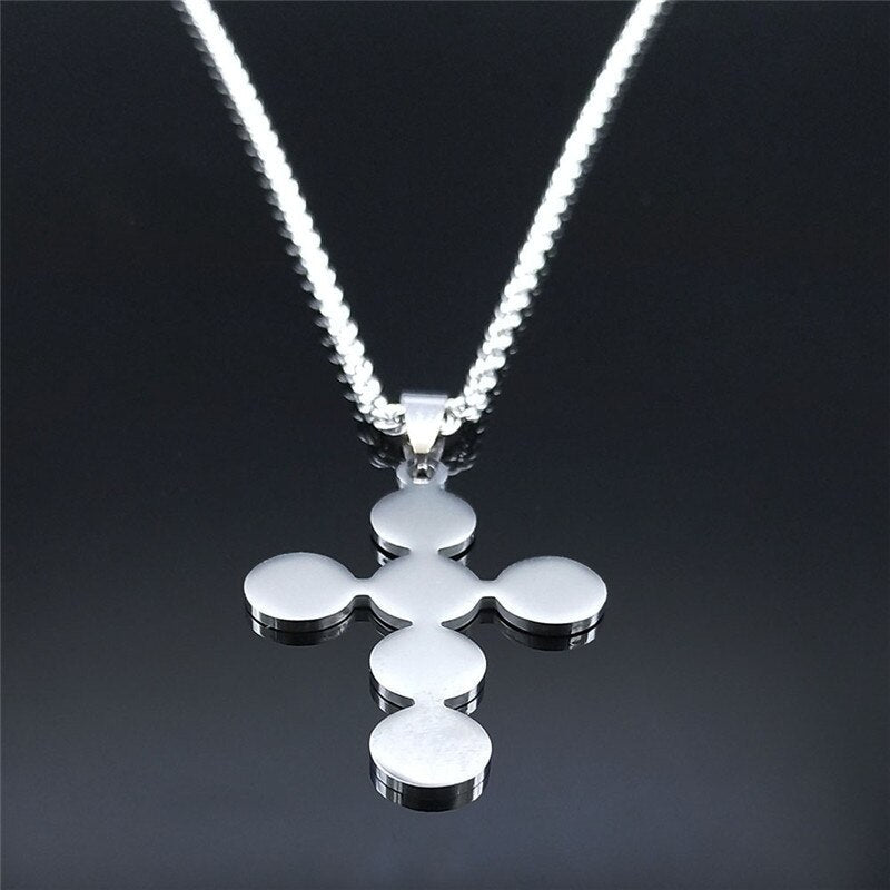 Colar São Bento Masculino Prata