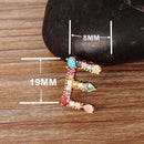 Colar Letra do Nome com Zircônio