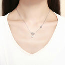 Colar Lótus em Prata 925