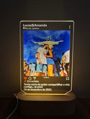 Luminária Retrato Lovely Personalizável