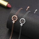 Pulseira Star com Zircônias Personalizável Feminina Prata 925