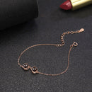 Pulseira Dual Love Personalizável Feminina Prata 925