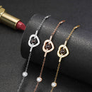 Pulseira Eternal Love Personalizável Feminina Prata 925