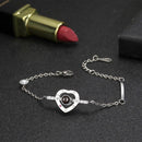 Pulseira Eternal Love Personalizável Feminina Prata 925