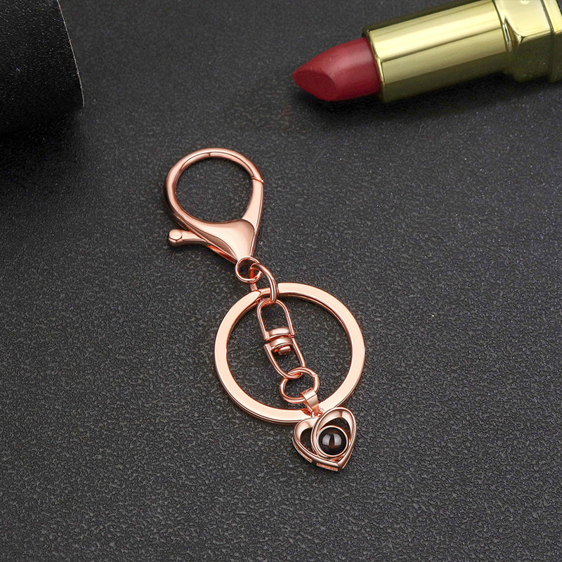 Chaveiro Coração Personalizável Prata 925