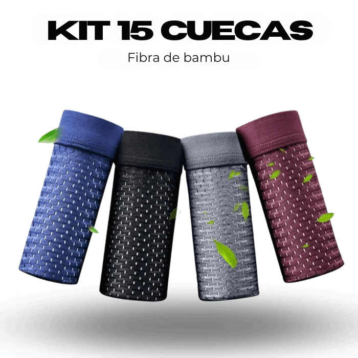 KIT 10 CUECAS DE FIBRA DE BAMBU SKY HERO PAGUE 5 LEVE 10 (BRINDE +6 MEIAS LUPO)