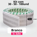 Kit Painel Ripado Autocolante 3M Laminado  | Linha Madeto | TOP