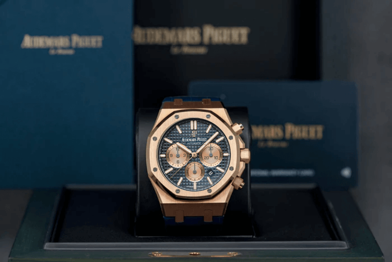 COMBO - 4 Relógios ROYAL OAK CHRONOGRAPH 41mm - Acompanha Caixa + Certificado do Original