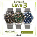 PROMOÇÃO COMPRE 1 LEVE 3 - Relógio Seamaster Diver 300M 42mm James Bond 60th anniversary - Acompanha Caixa + Certificado (Somente HOJE!)
