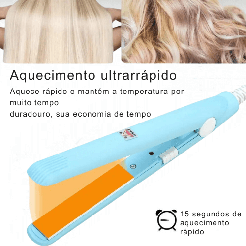 Chapinha Titanium Alisadora Liz Hair - Mega Desconto + Frete Grátis Hoje
