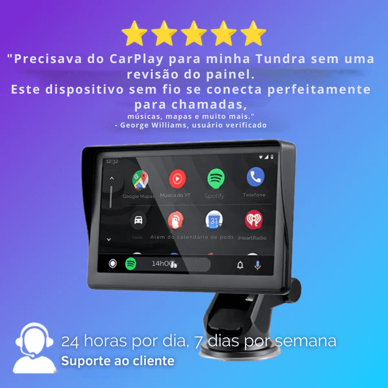 ÚLTIMO DIA DE PROMOÇÃO - CarPlayBox™ V1 - Atualize seu carro antigo hoje mesmo!
