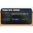 Ulepszony bit magnetyczny o wysokiej twardości i moc