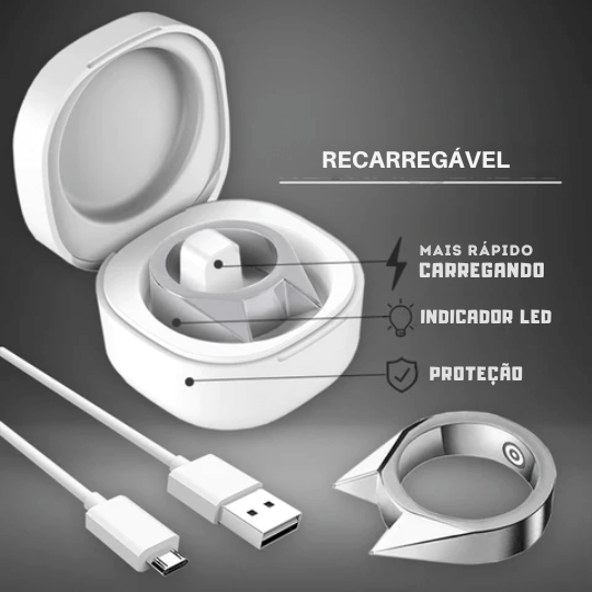 Anel de Defesa Oveallgo™ PROMAX 50,000,000 Volt