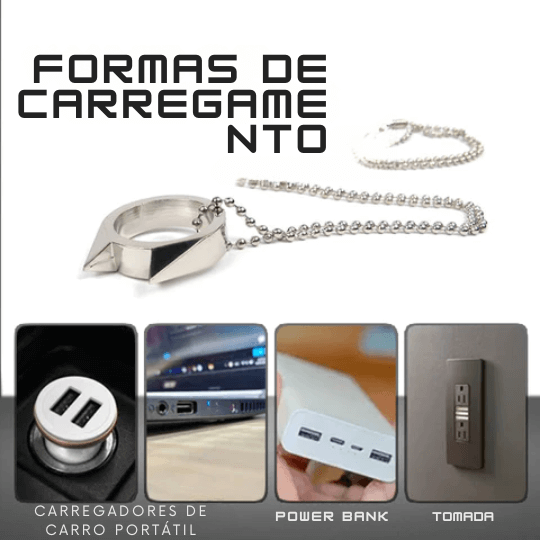 Anel de Defesa Oveallgo™ PROMAX 50,000,000 Volt