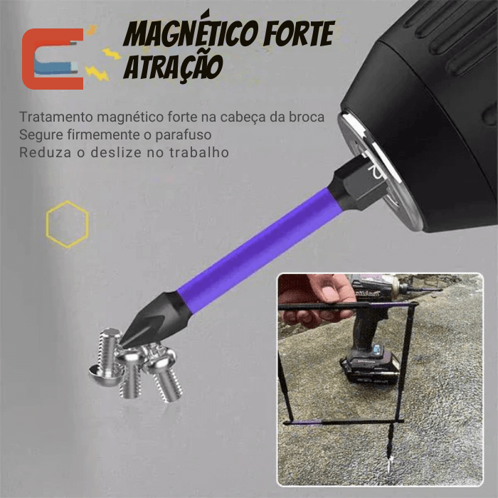 Ulepszony bit magnetyczny o wysokiej twardości i moc