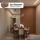 Kit Painel Ripado Autocolante 3M Laminado  | Linha Madeto | TOP