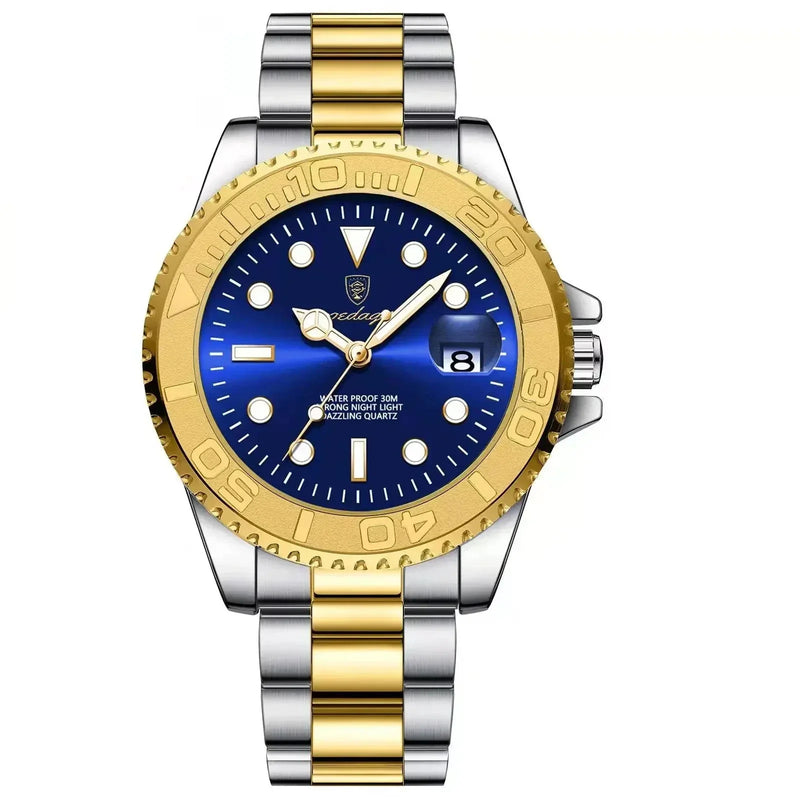 Relógio Hefestus® Yacht Gold