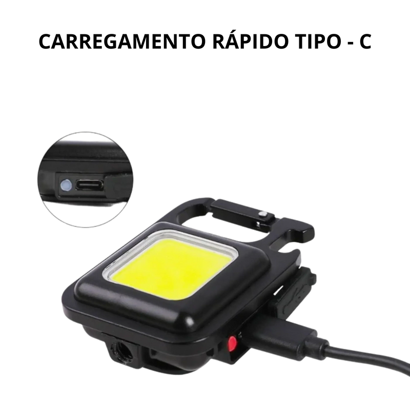 Mini chaveiro Lanterna Portátil | Light Pro