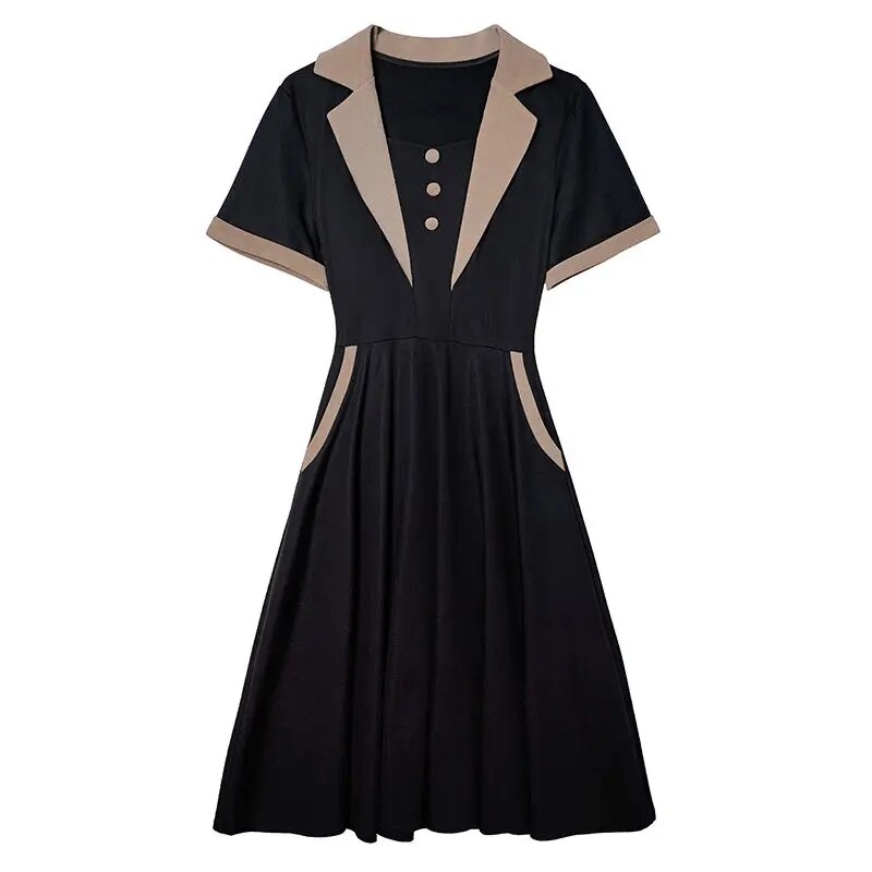 Vestido Polo Amélie™ / Onde a Sofisticação da Gola Polo se Entrelaça com a Delicadeza Feminina!